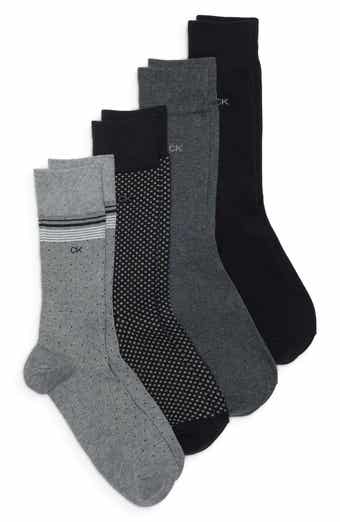 Calvin Klein 4-Pack Assorted Dress Socks