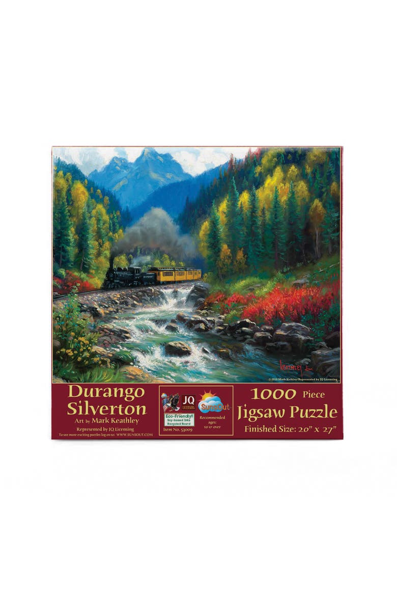 Durango Silverton 1000 piece Jigsaw Puzzle for Adults, Alternate, color, Multicolor