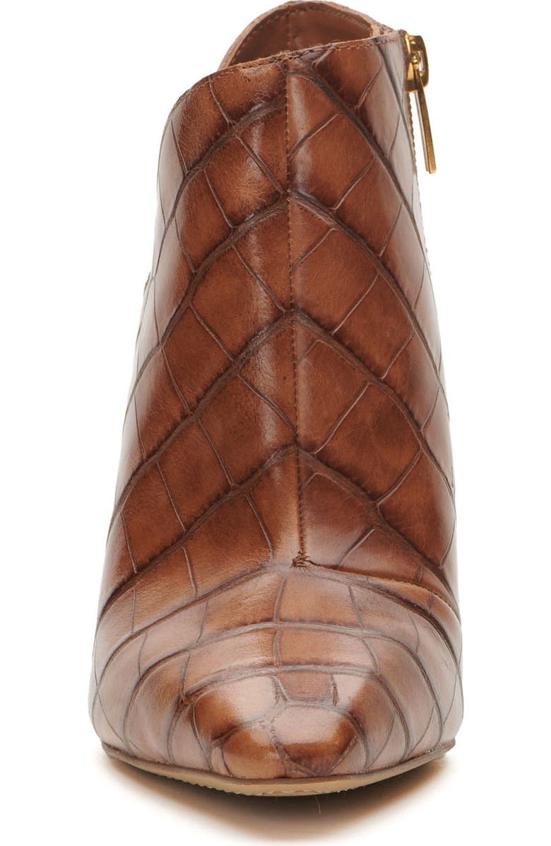 Vince Camuto Avelinsa 4 Croc Embossed Bootie, Alternate, color,