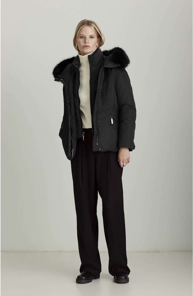 Dawn Levy Robyn Coat, Alternate, color, Black