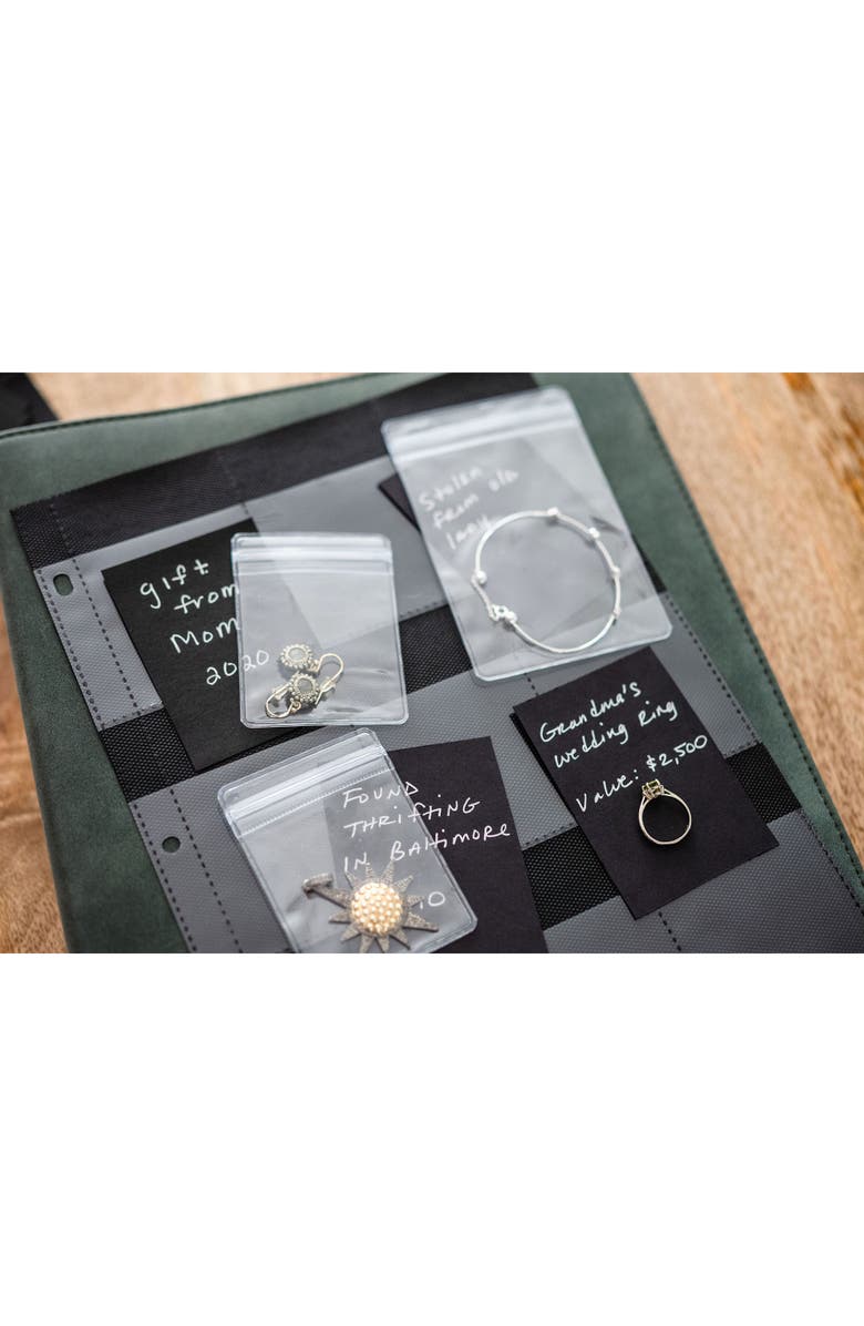 Hibana Jewelry Storage Pouches Large 40 Count, Alternate, color, Clear