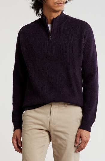 Amicale Rib Cashmere Pullover Nordstromrack
