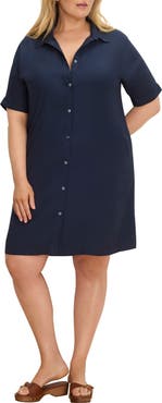 NIC+ZOE Devon Short Sleeve Shirtdress