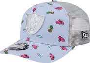 New Era Men's New Era  Light Blue Las Vegas Raiders Adventure Surfboard 9SEVENTY Adjustable Hat