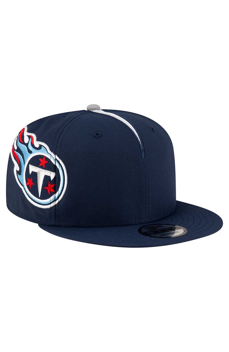 New Era Men's New Era Navy Tennessee Titans Helmet 9FIFTY Snapback Hat, Alternate, color, Navy