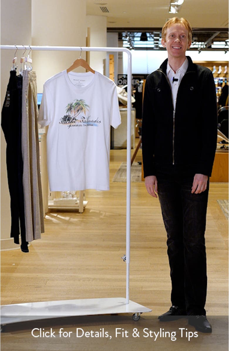 Pacific Palisades Cotton Graphic T-Shirt, sales video thumbnail