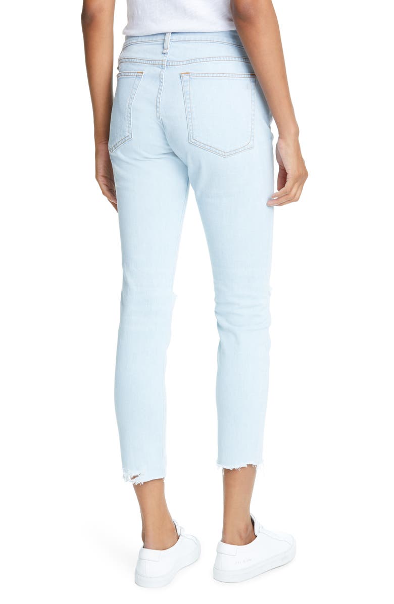 rag & bone Dre Slim Ankle Boyfriend Jeans, Alternate, color, 
