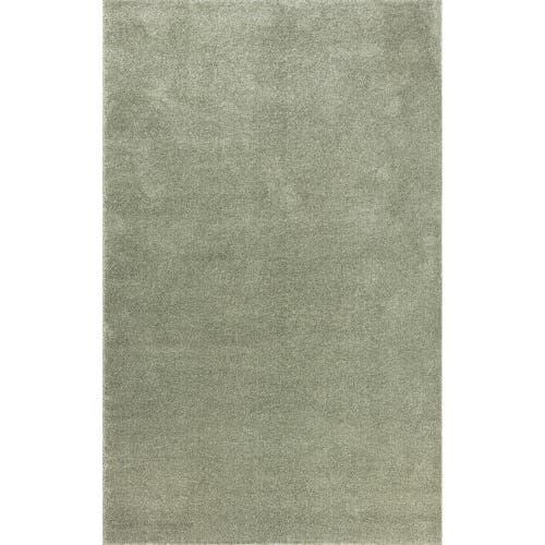 Jonathan Y Haze Solid Low-pile Area Rug In Jade/green