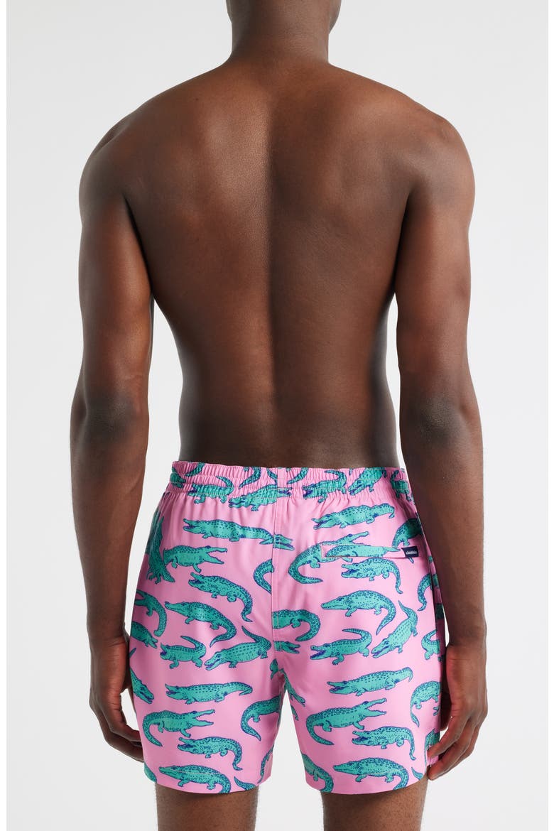 The Glades Lined 5.5-Inch Swim Trunks, Alternate, color, PINK