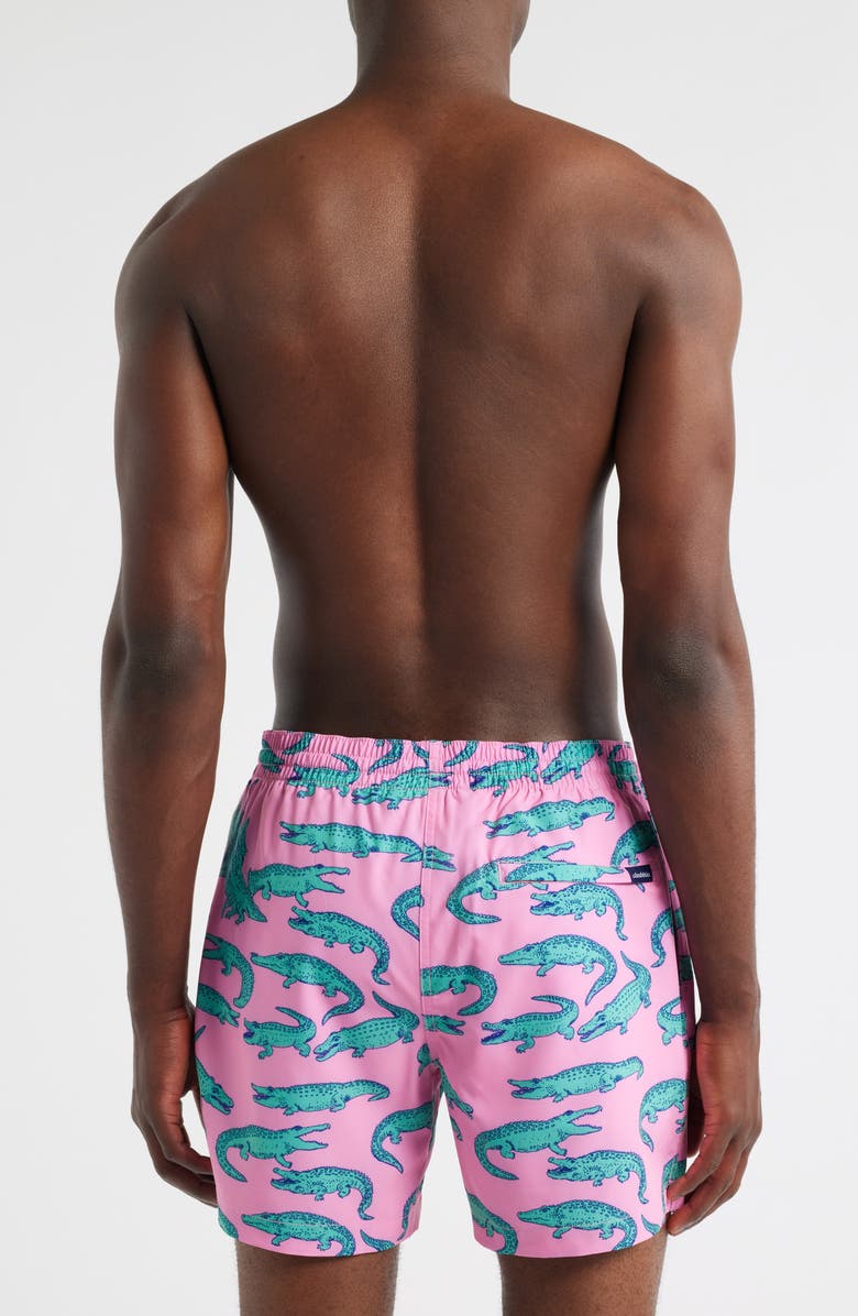 Chubbies The Glades Lined 5.5-Inch Swim Trunks, Alternate, color, Pink