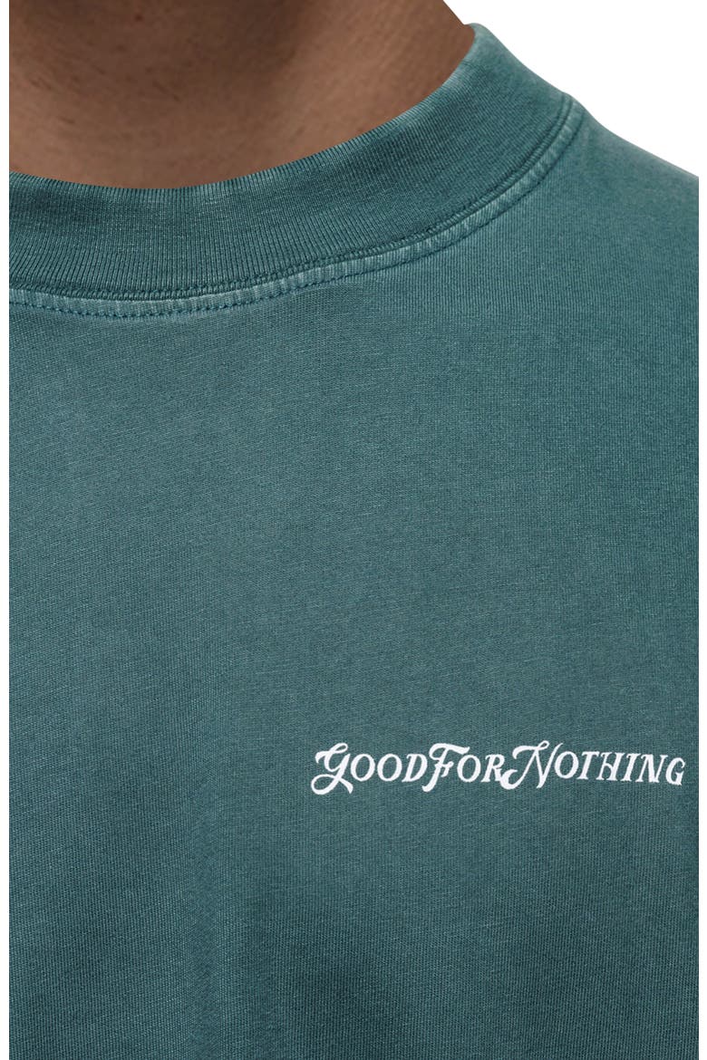 Vintage Wash Relaxed T-Shirt, Alternate, color, GREEN