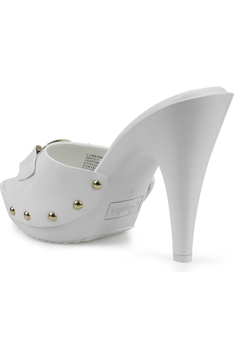 Candie's Lorenna Platform Sandal, Alternate, color, White