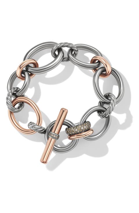Mercer Mélange Mixed Metal Link Bracelet