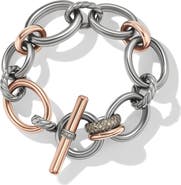 David Yurman Mercer Mélange Mixed Metal Link Bracelet
