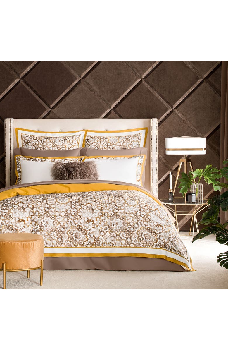 Togas Noorim Duvet Cover, Main, color, Yellow