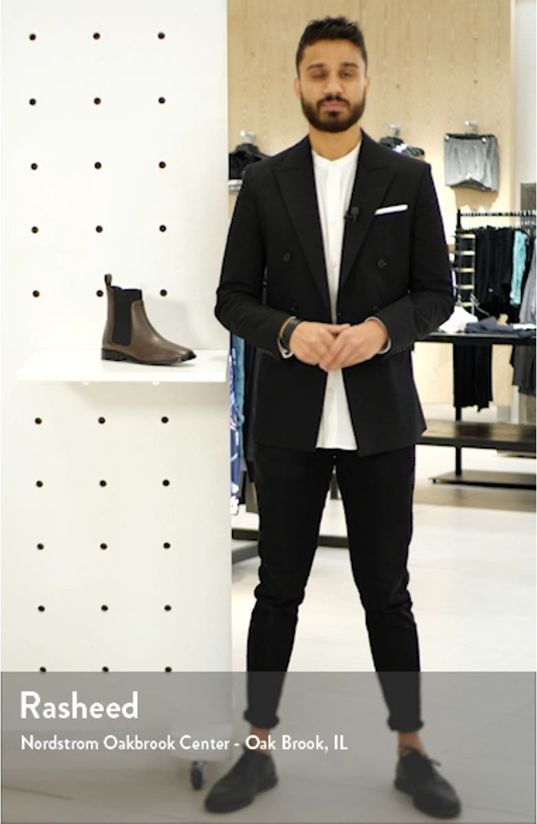 The Square Toe Chelsea Boot, sales video thumbnail