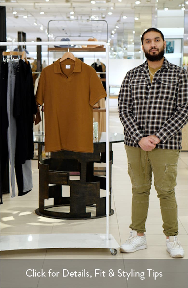 Ribbed Cotton Polo, sales video thumbnail