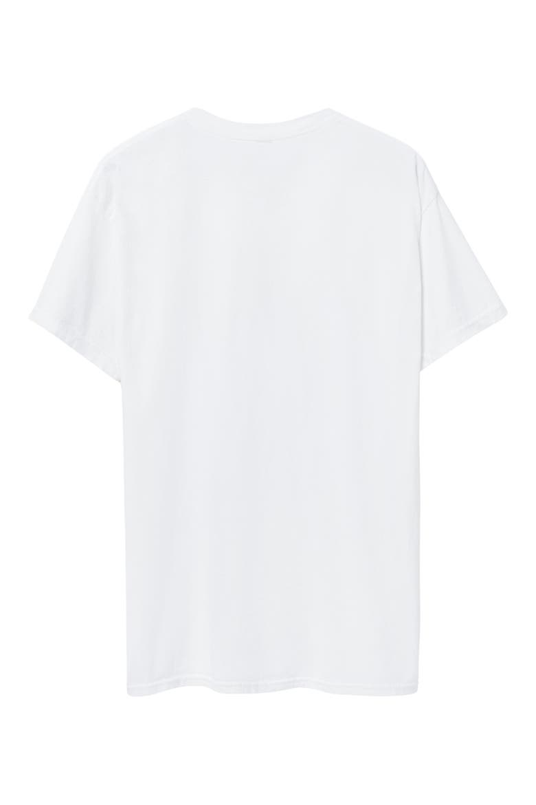 Pittsburgh Steelers Throwback Helmet Cotton Graphic T-Shirt, Alternate, color, WHITE
