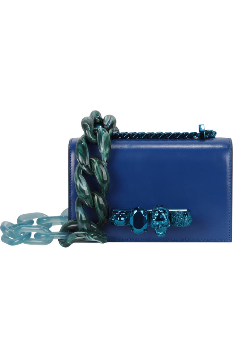 Alexander McQueen Puma Mini Jeweled Crossbody Bag, Main, color,