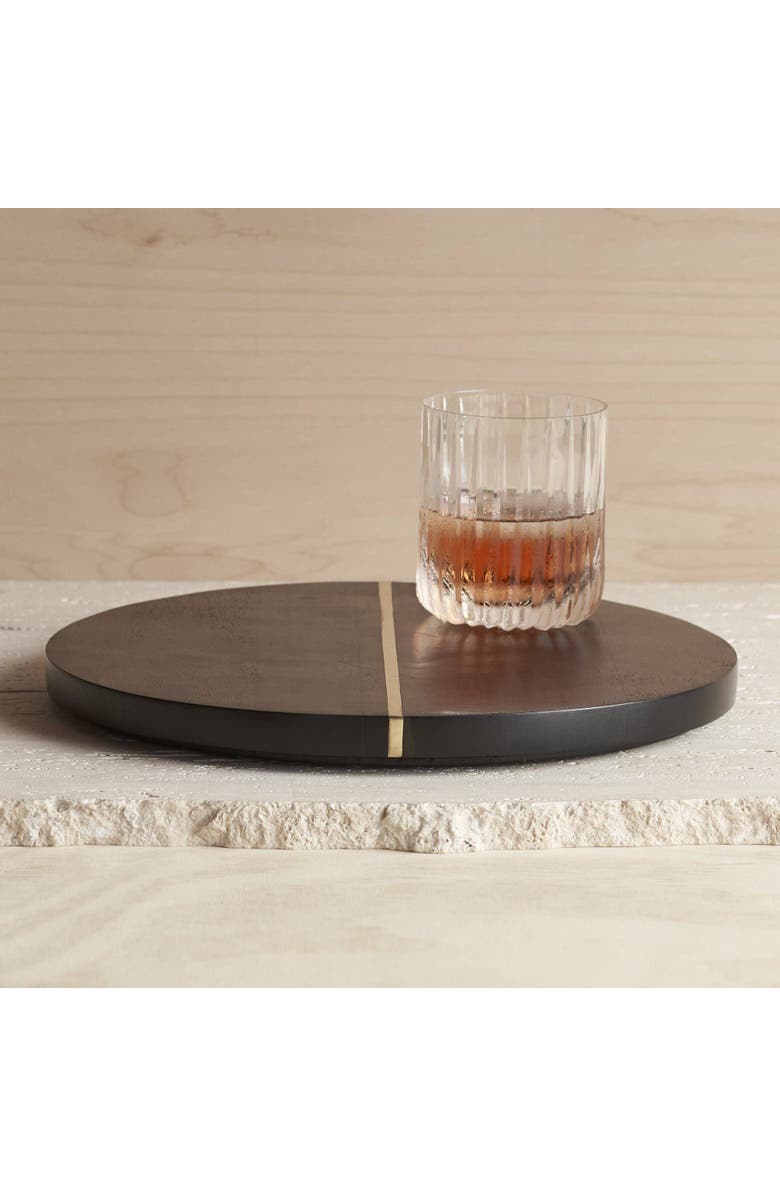 The Collective Small Serving Tray, Main, color, Ebony