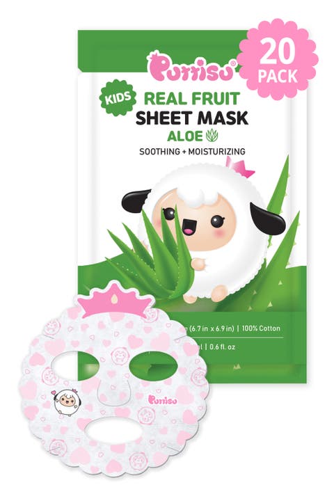 Real Fruit Facial Mask Sheet for Kids
