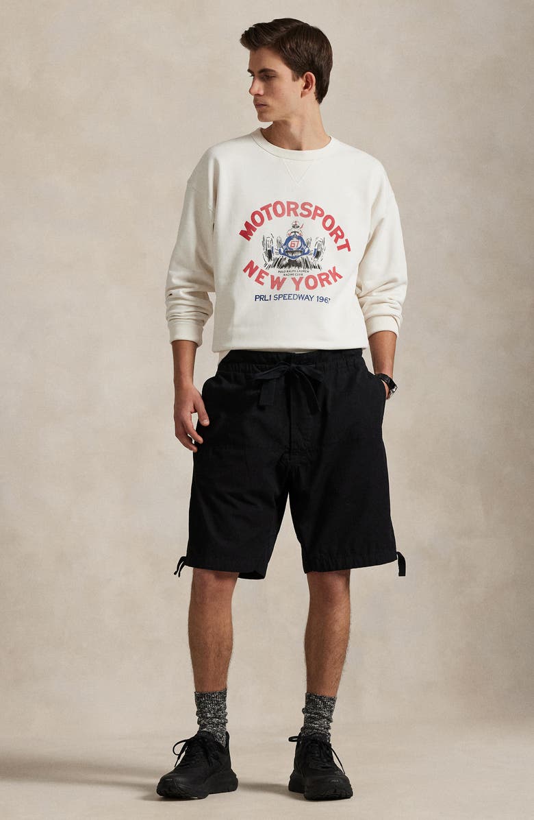 Polo Ralph Lauren Vintage Fit Motorsport Graphic Sweatshirt, Alternate, color, 