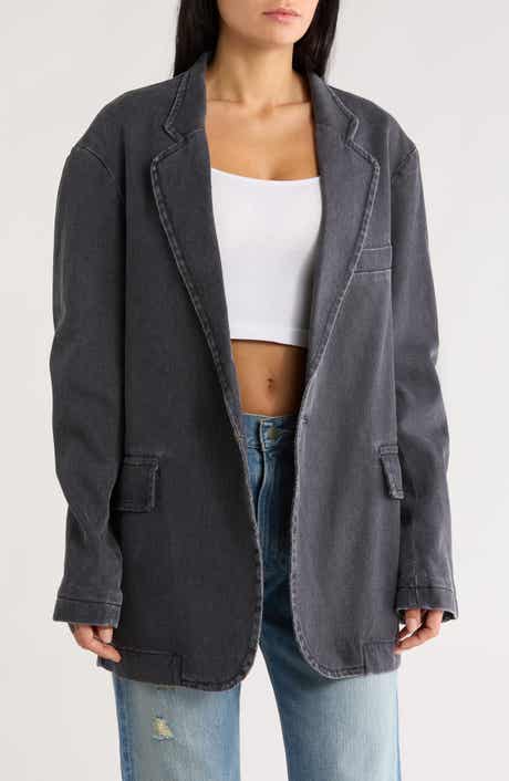 DENIMIST Deconstructed Corduroy Blazer