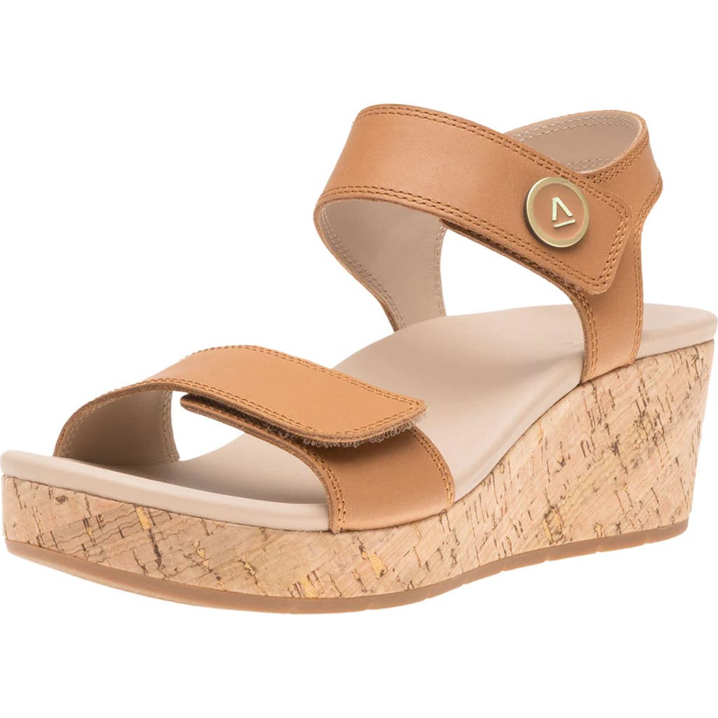 Abeo Riviera Strap Sandal In Almond - Regular