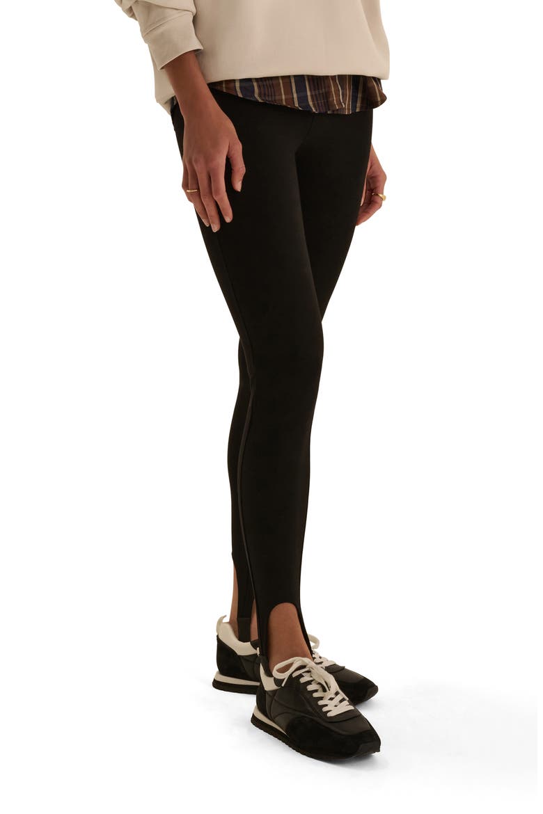 The Stirrup Pants, Alternate, color, BLACK