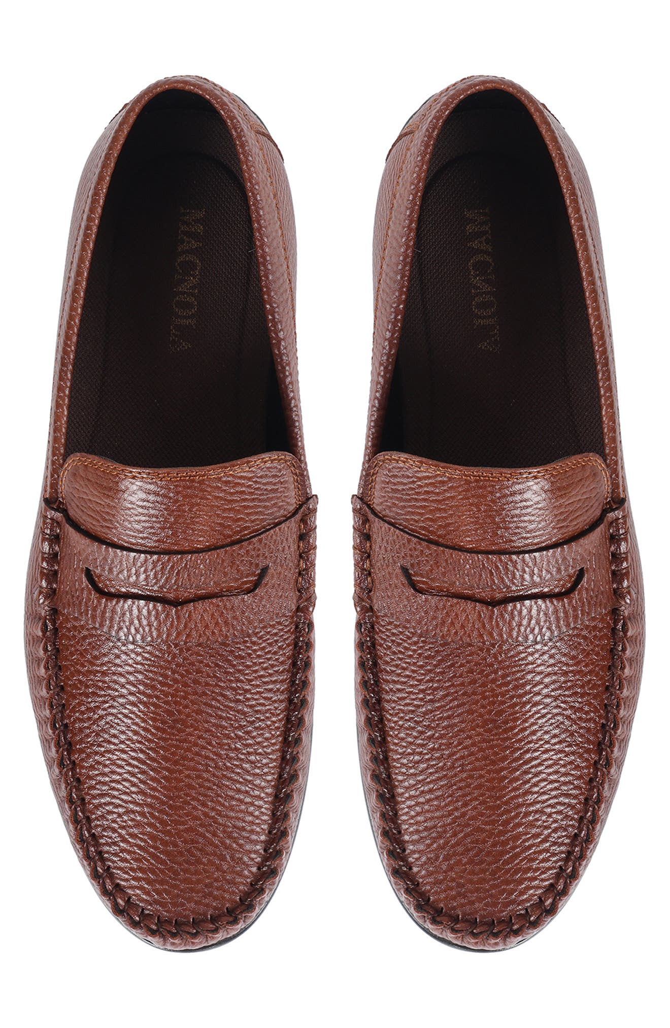 Brentwood Penny Driving Loafer, Alternate, color, COGNAC