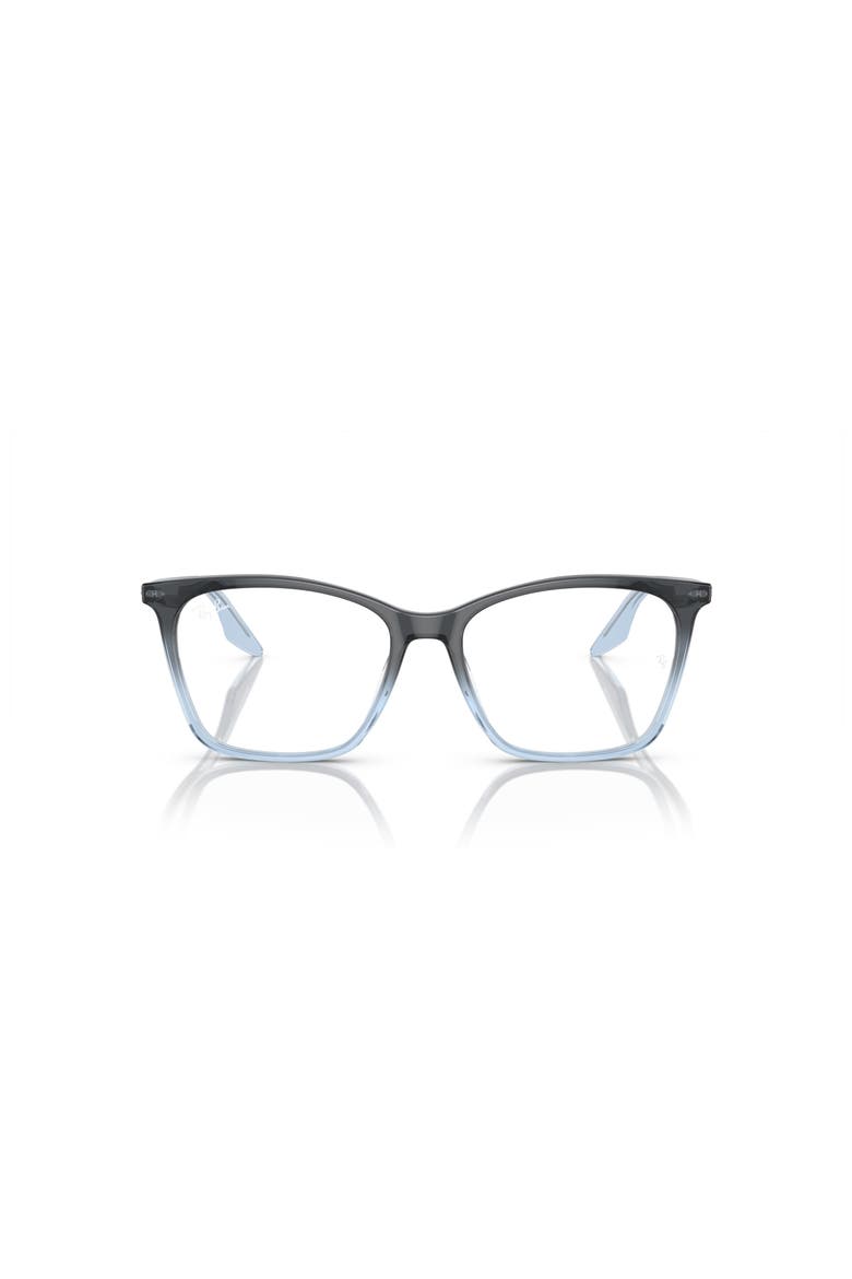 52mm Cat Eye optical glasses, Alternate, color, Blue