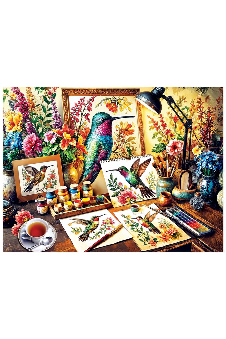 Jeweled Grace 300 Piece Jigsaw Puzzle, Alternate, color, Multicolor