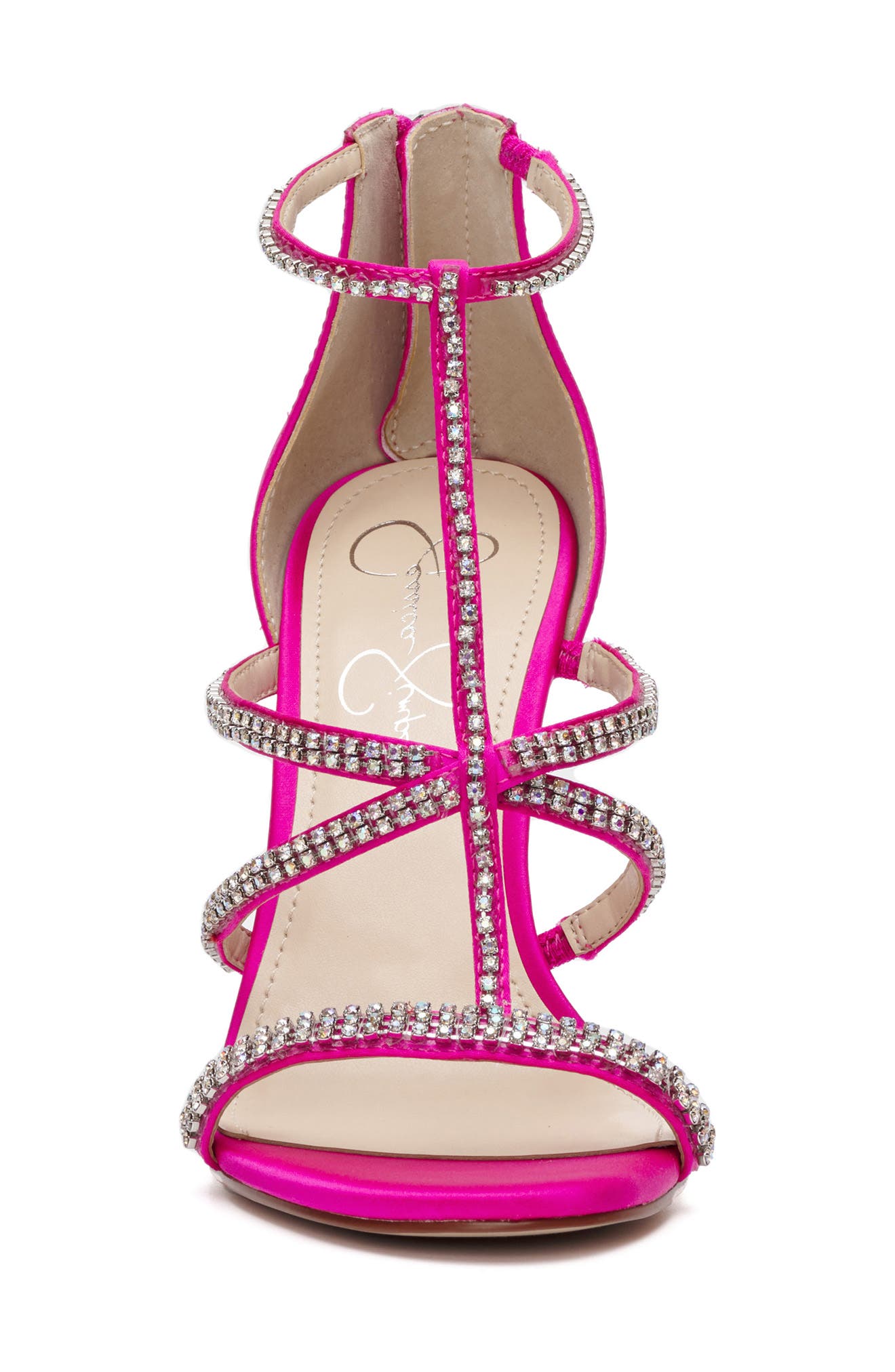 Sidra Strappy Sandal, Alternate, color, BRIGHTEST PINK