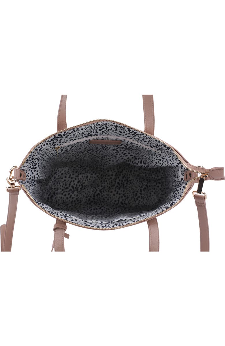 Mali + Lili Ashley Recycled Vegan Leather Everyday Tote, Alternate, color,