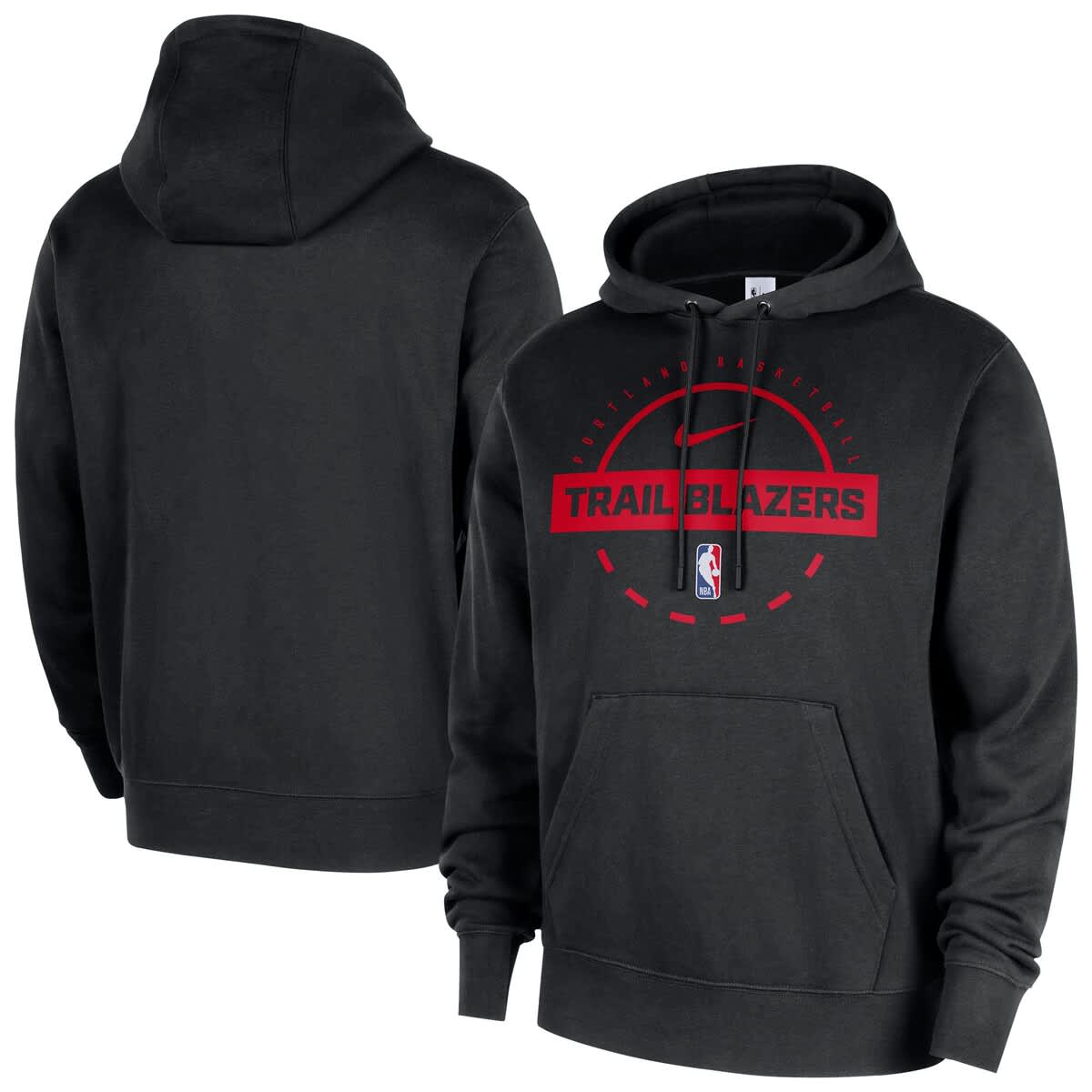 portland trail blazers hoodie nike