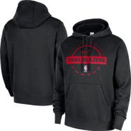 Nike Men's Nike Black Portland Trail Blazers 2025/26 Authentic Practice Club Pullover Hoodie