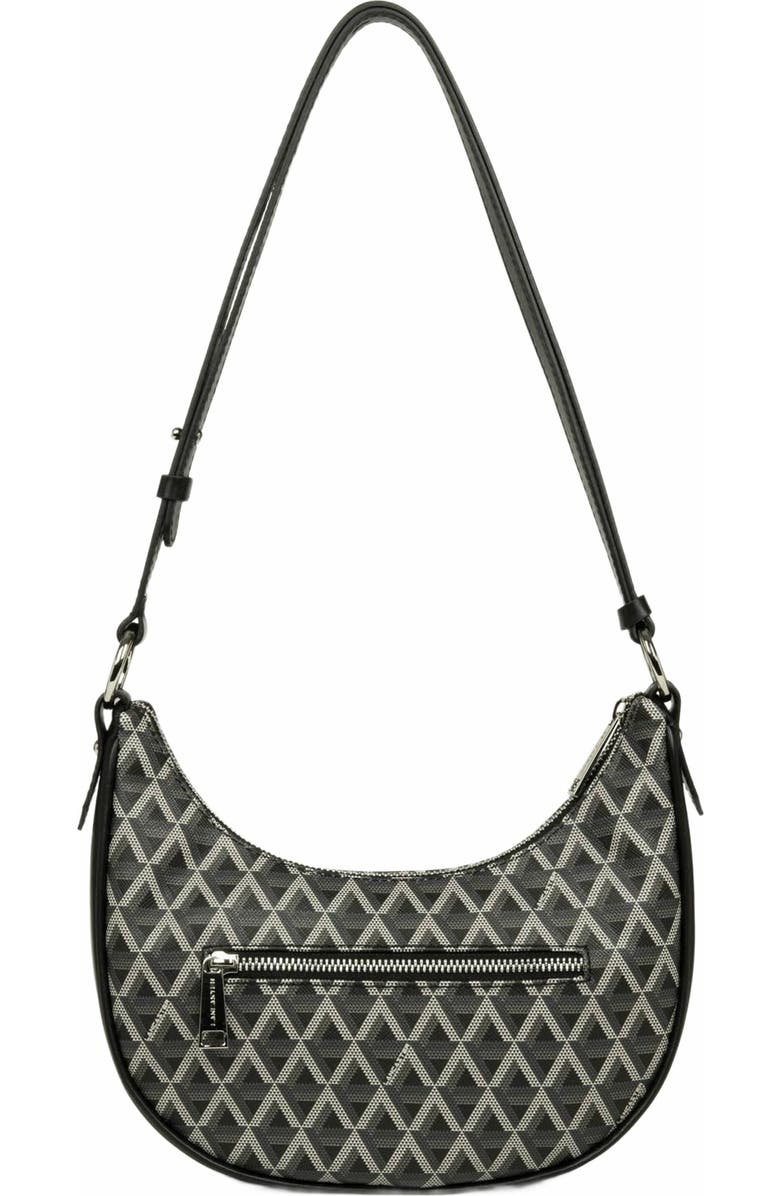 Lancaster Zipped Hobo Bag Ikon IT, Alternate, color, Noir