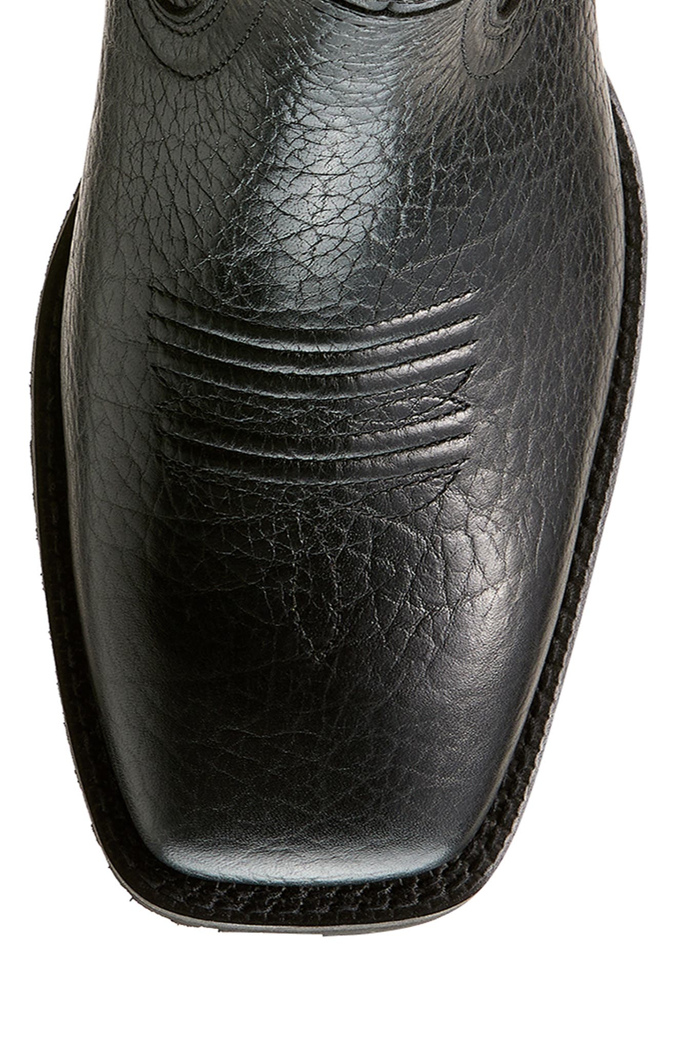 Ariat Hybrid Low Boy Western Chelsea Boot, Alternate, color, Black Adobe