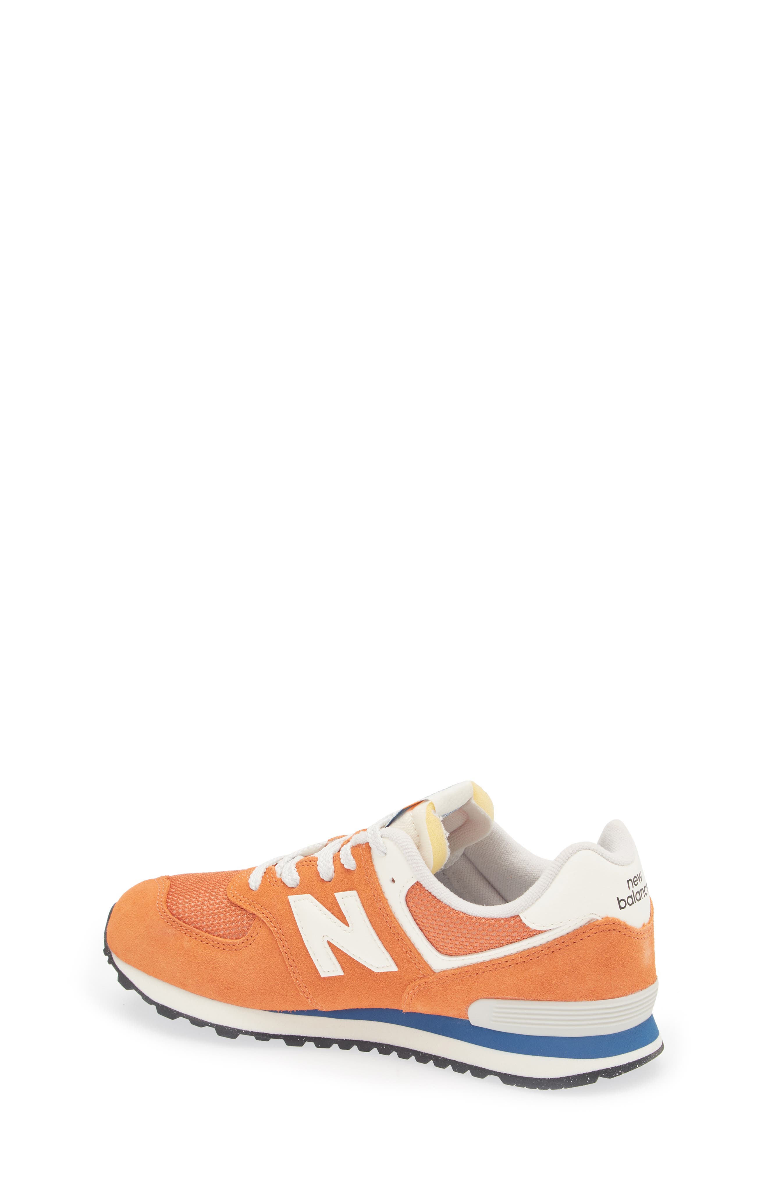 New Balance Kids' 574 Sneaker, Alternate, color, Infield Clay/ Sea Stone