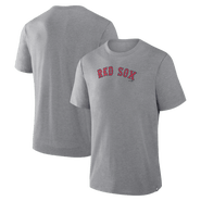 FANATICS Men's Fanatics Heather Gray Boston Red Sox Play Tribute Tri-Blend T-Shirt