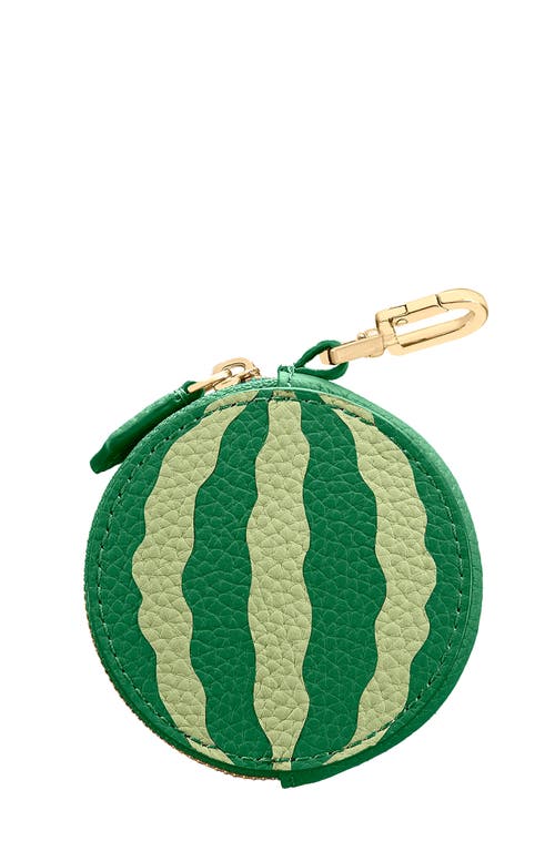 Maison De Sabre The Sabremoji Fruit Coin Purse In Green