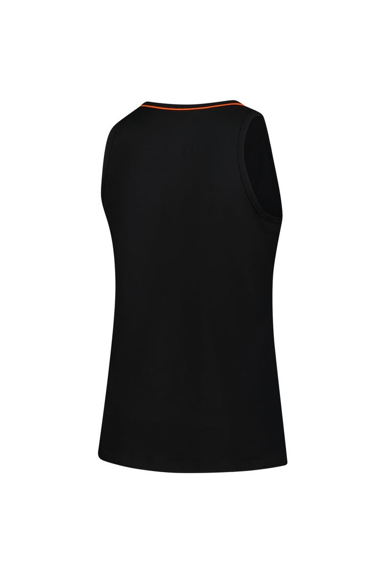 Women's Logo Athletic Black Cincinnati Bengals Plus Size Stellar Win V-Neck Tank Top, Alternate, color, Black