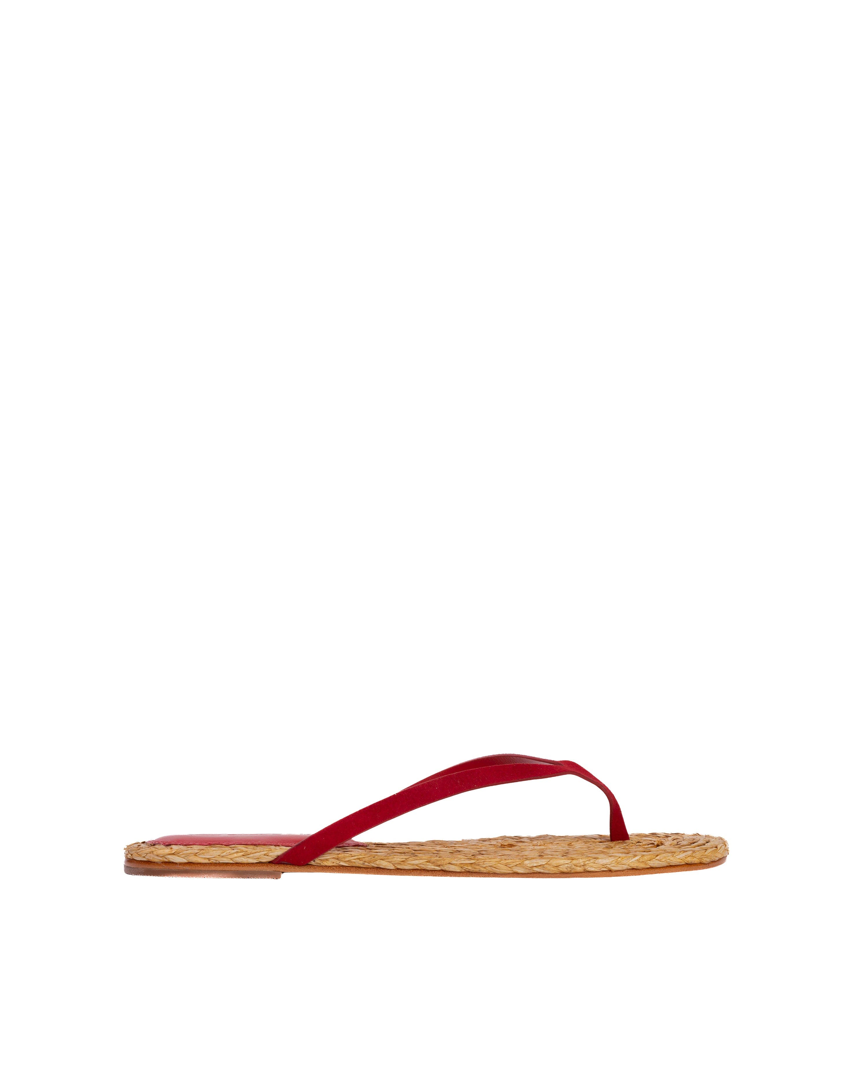 Alaya Suede Sandal, Main, color, Cherry Suede, PVC