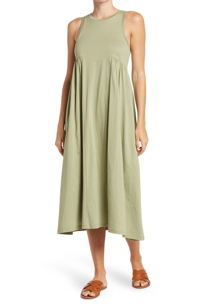 Bocce Knit Dress, Main, color, CACTUS