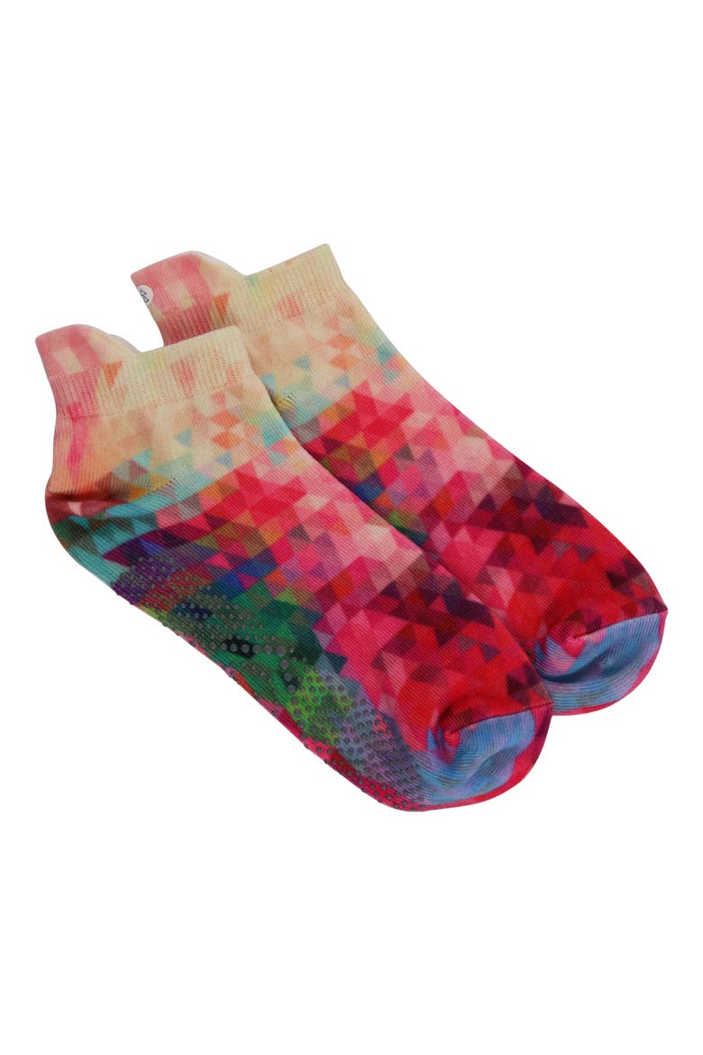 Yoga Grip Socks, Alternate, color, Tribeca Sand