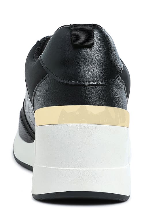 London Rag Noltas Wedge Sneaker In Animal Print