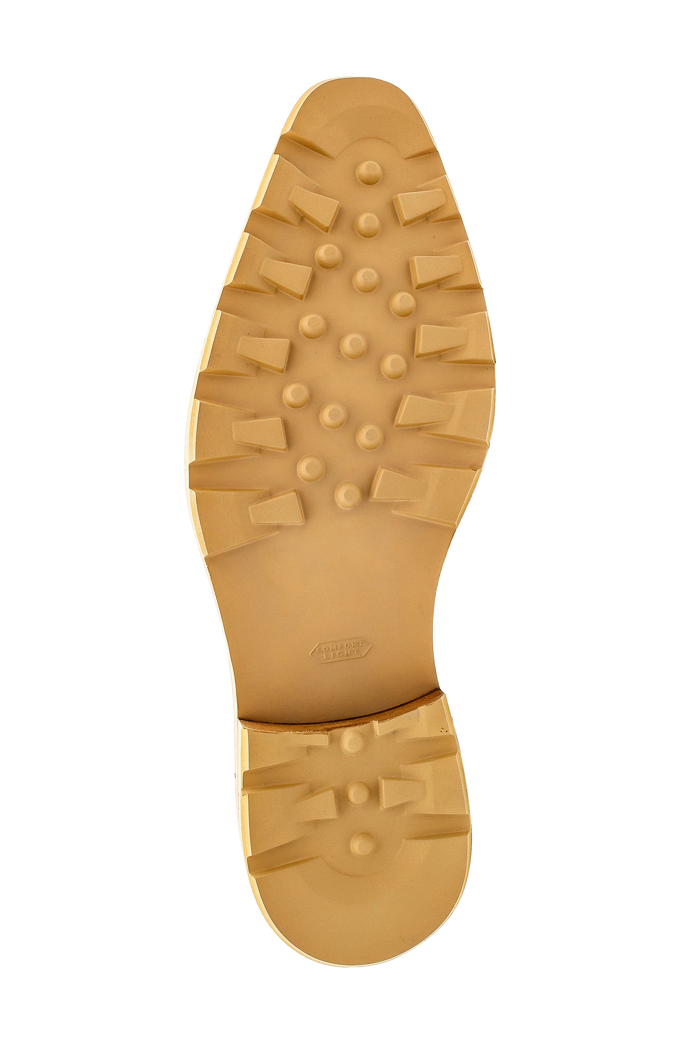 Mezlan Lug Sole Brogue Medallion Derby, Alternate, color, Mahogany