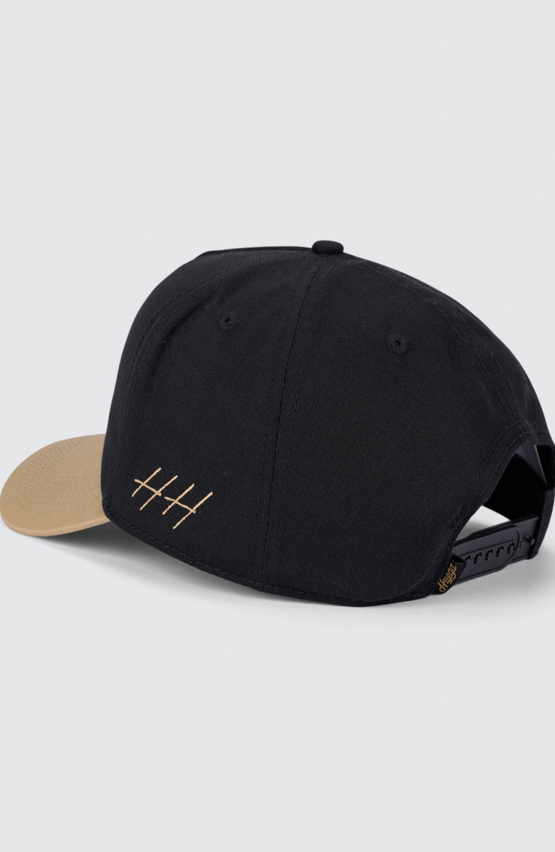 Huega House Vintage Swan Hat, Alternate, color, Khaki & Black