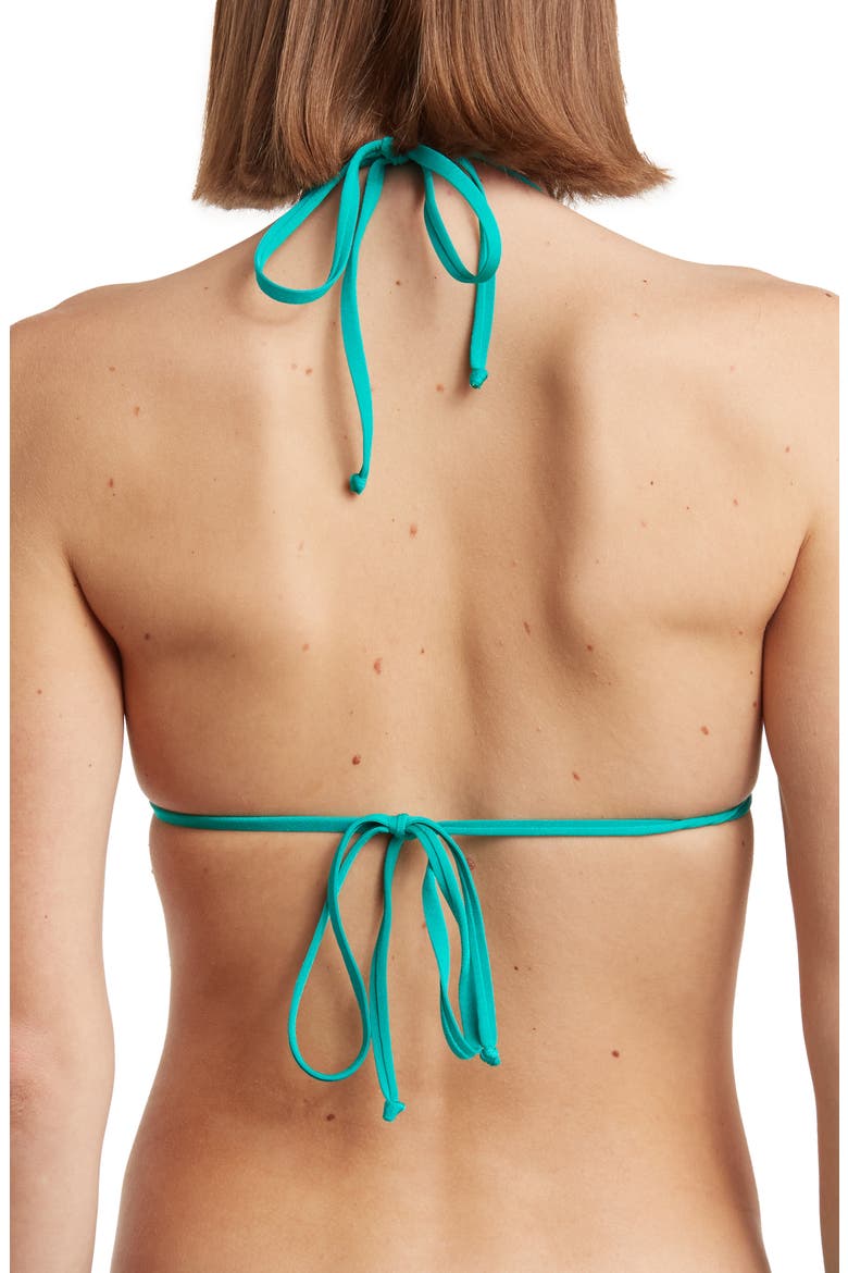 Color Code Triangle Bikini Top, Alternate, color, JASPER