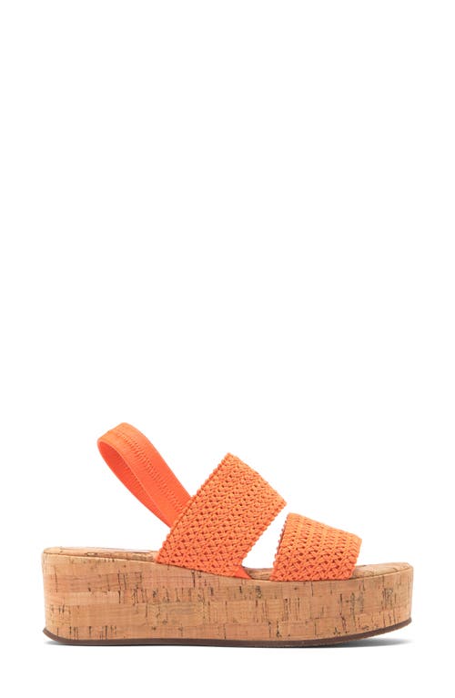 NORDSTROM RACK NORDSTROM RACK CASSIE PLATFORM WEDGE SLINGBACK SANDAL 